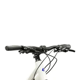 Dámsky crossový bicykel Kross Evado 4.0 28" Gen 007 - šedá / námornícka modrá / lesk