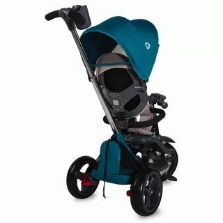 Detská trojkolka s vodiacou tyčou Coccolle Velo - žltá