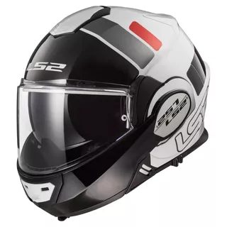 Preklápacia moto prilba LS2 FF399 Valiant graphic - Prox White Black Red