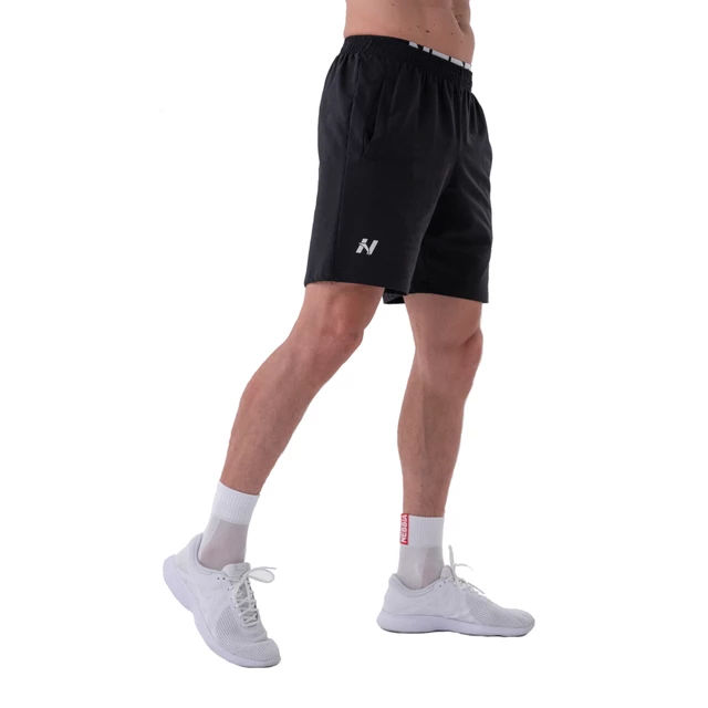 Pánske šortky Nebbia 319 - Black - Black