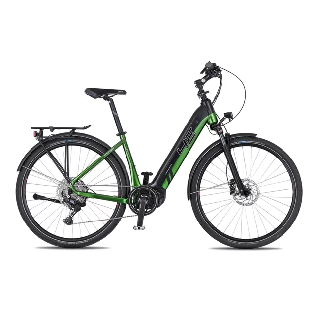 Trekingový elektrobicykel 4EVER Comfort Elite 720Wh 28" - model 2025 - snake green/black - snake green/black