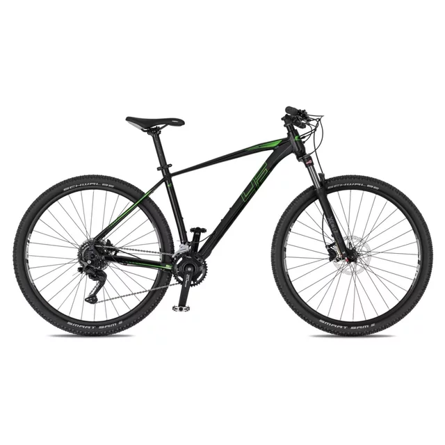 Horský bicykel 4EVER FRONTBEE 29'' - model 2025 - foggy/silver - pearl black/green
