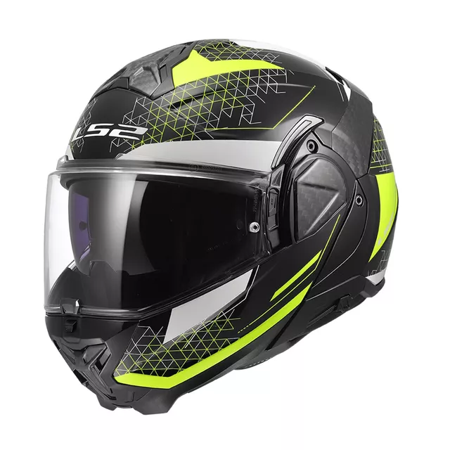 Preklápacia prilba LS2 FF910 Advant II Astral H-V Yellow P/J
