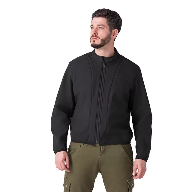 Touringová moto bunda W-TEC Smackton - šedo-oranžová