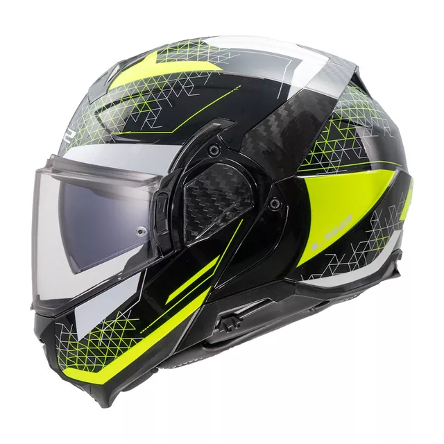 Preklápacia prilba LS2 FF910 Advant II Astral H-V Yellow P/J