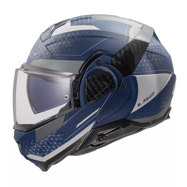 Preklápacia prilba LS2 FF910 Advant II Astral Navy Blue Grey P/J