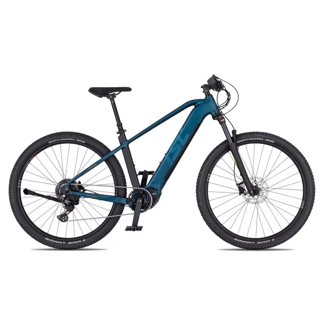 Horský elektrobicykel inSPORTline ISL Tachion EVO 835 Wh 29" - model 2026 - Deep Coffee - Shadow Blue