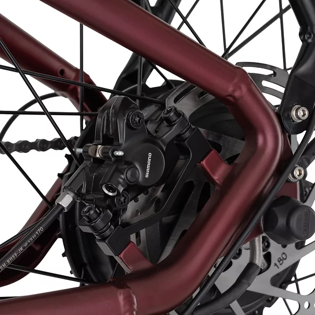 Mestský elektrobicykel inSPORTline ISL Eclion 648 Wh 28" - model 2026 - Velour Red