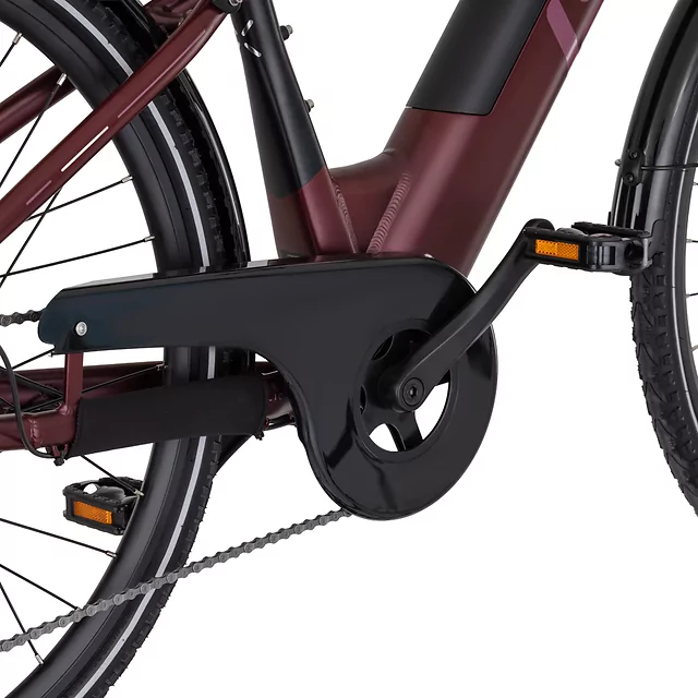 Mestský elektrobicykel inSPORTline ISL Eclion 648 Wh 28" - model 2026 - Velour Red