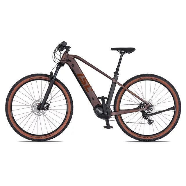 Horský elektrobicykel inSPORTline ISL Tachion EVO 835 Wh 29" - model 2026 - Deep Coffee