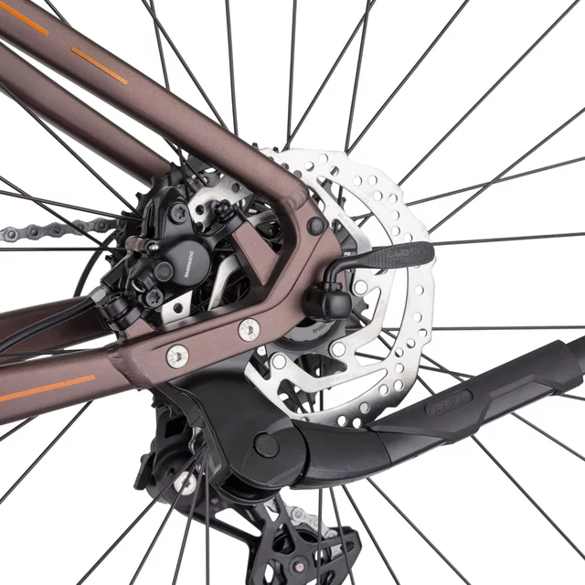 Horský elektrobicykel inSPORTline ISL Tachion EVO 835 Wh 29" - model 2026 - Deep Coffee