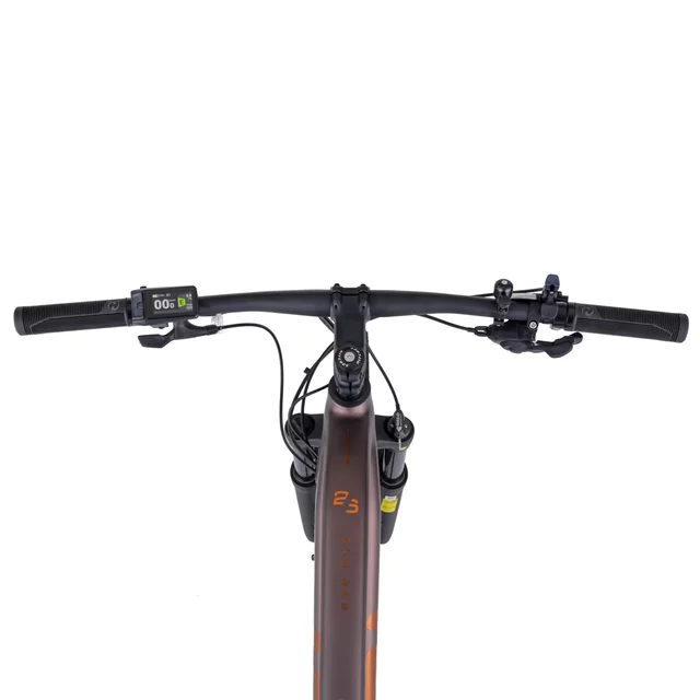 Horský elektrobicykel inSPORTline ISL Tachion EVO 835 Wh 29" - model 2026 - Deep Coffee
