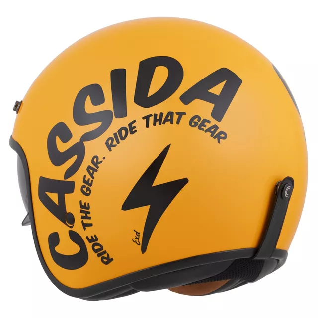 Moto prilba Cassida Oxygen Gear 2.0 žltá/čierna