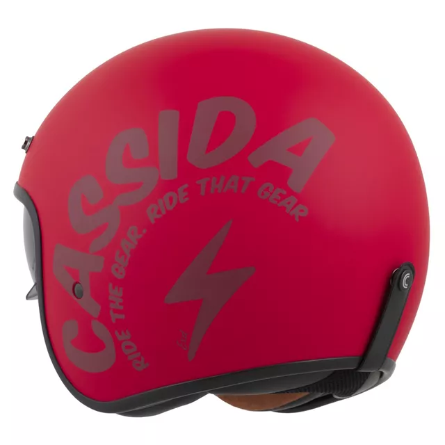 Moto prilba Cassida Oxygen Gear 2.0 červená matná/tmavo červená