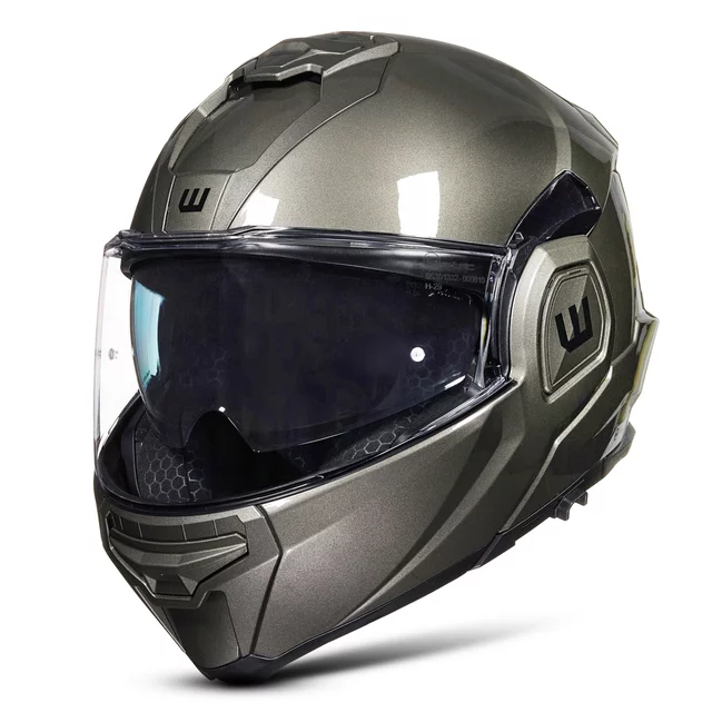 Preklápacia moto prilba W-TEC Zoroz P/J - Glossy Tricolor