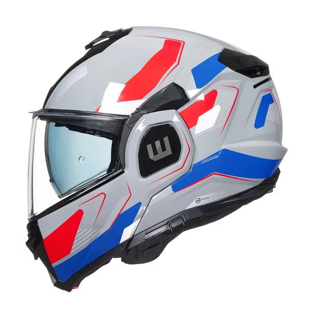 Preklápacia moto prilba W-TEC Zoroz P/J - Glossy Tricolor