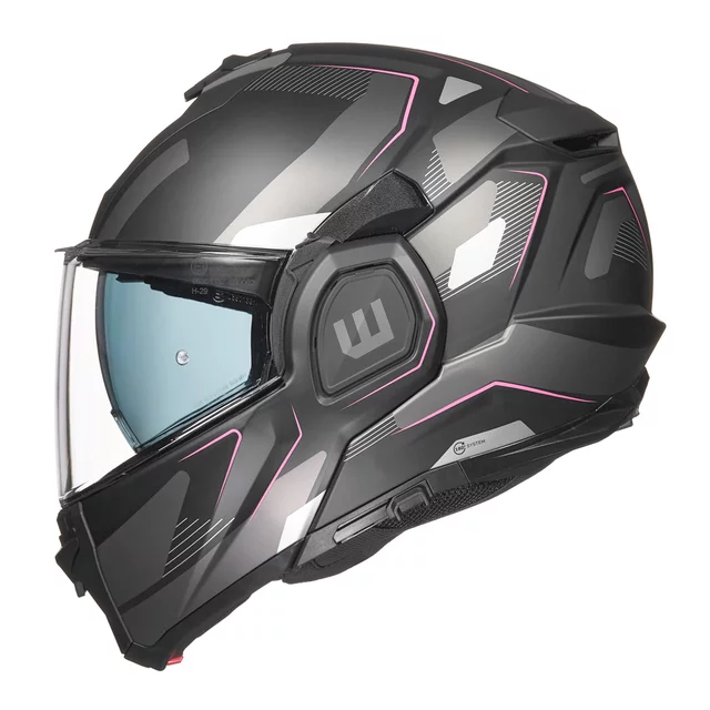 Preklápacia moto prilba W-TEC Zoroz P/J - Glossy Tricolor