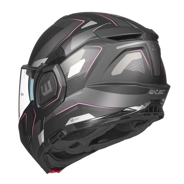 Preklápacia moto prilba W-TEC Zoroz P/J - Glossy Tricolor