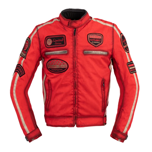 Pánska textilná bunda W-TEC Patriot Red - červená
