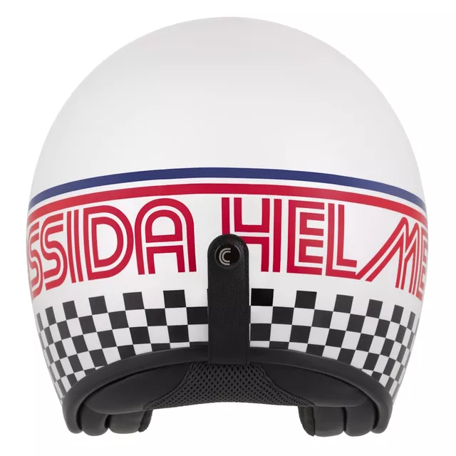 Moto prilba Cassida Oxygen Rondo 2.0 biela perleť/červená/modrá/čierna