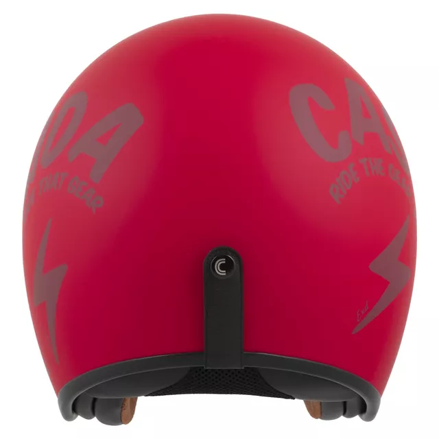 Moto prilba Cassida Oxygen Gear 2.0 červená matná/tmavo červená