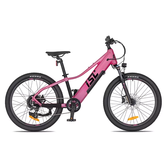 Juniorský elektrobicykel inSPORTline ISL Savager 360 Wh 24" - model 2026 - Racer Blue - Blush Pink