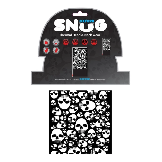 Multifunkčný thermo nákrčník Oxford Snug - Skulls