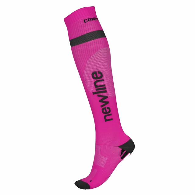 Kompresné bežecké podkolienky Newline Compression Sock 90941 - ružová - ružová