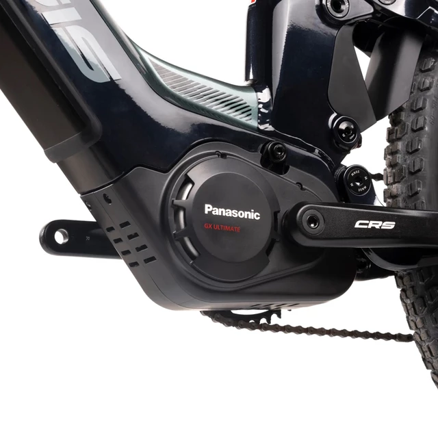 Celoodpružený elektrobicykel Crussis e-Country Full 10.10 720Wh 27,5" - model 2025 - Smaragd Green