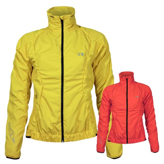 Dámska módna bunda Newline Imotion Ruffle Jacket - titan šedá