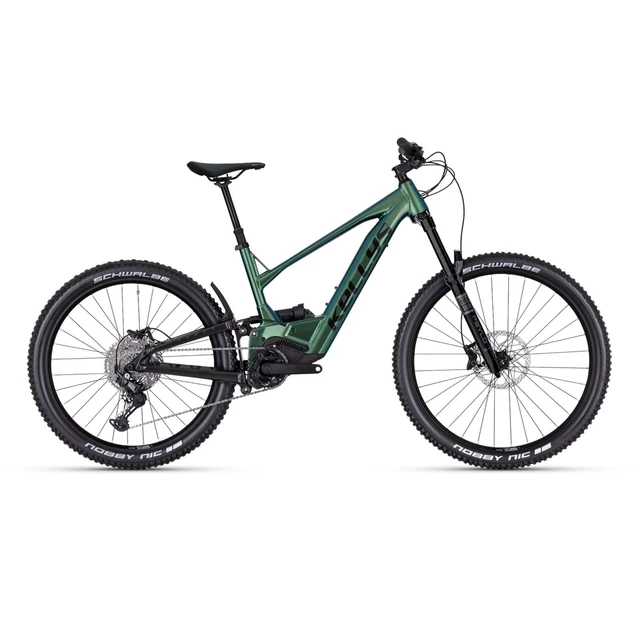 Celoodpružený elektrobicykel Kellys Theos R30 P 820Wh 29"/27,5" - model 2025 - Steel Blue - Magic Green