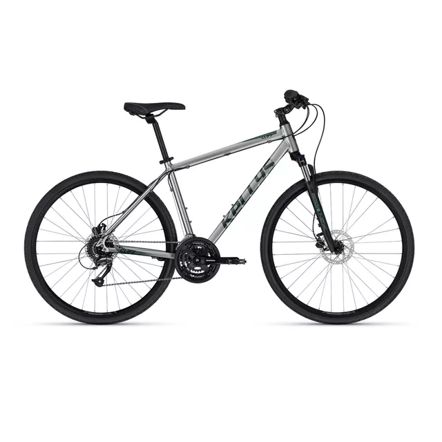 Pánsky crossový bicykel KELLYS CLIFF 90 28" - model 2025 - Thunderstorm Blue - medium grey