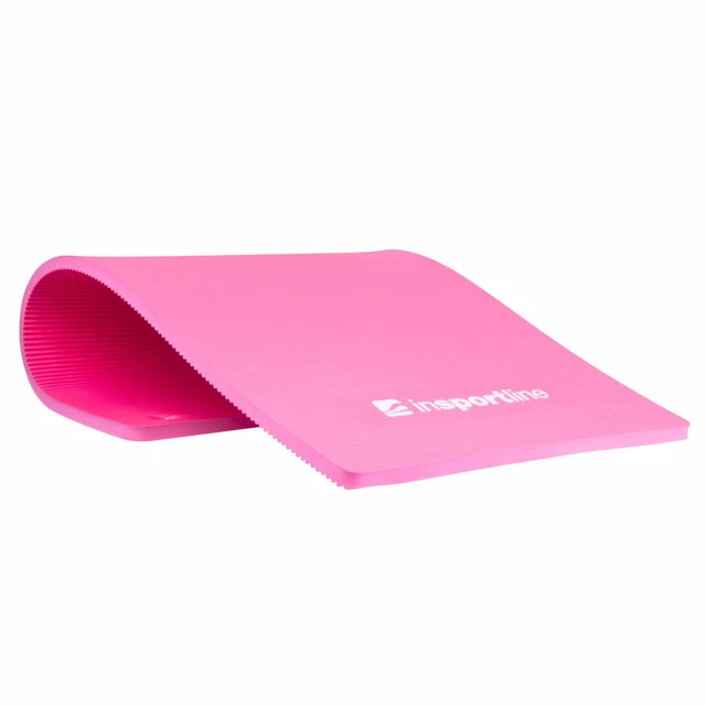 Karimatka inSPORTline Profi 100x50x1,5 cm - ružová (červená) - ružová (červená)