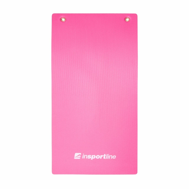 Karimatka inSPORTline Profi 100x50x1,5 cm - ružová (červená)