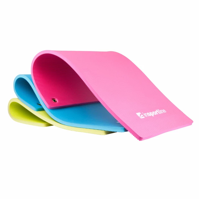 Karimatka inSPORTline Profi 100x50x1,5 cm - ružová (červená)