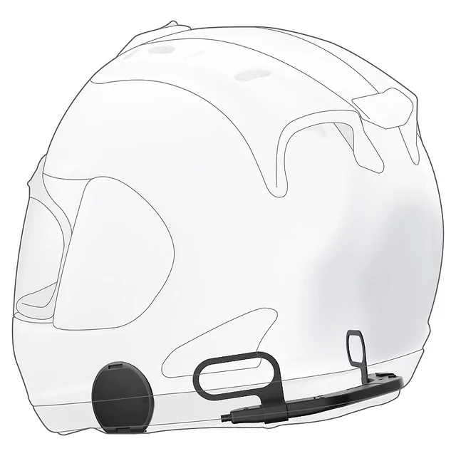 Interkom SENA 10U pre integrálne prilby Arai (dosah 1,6 km)