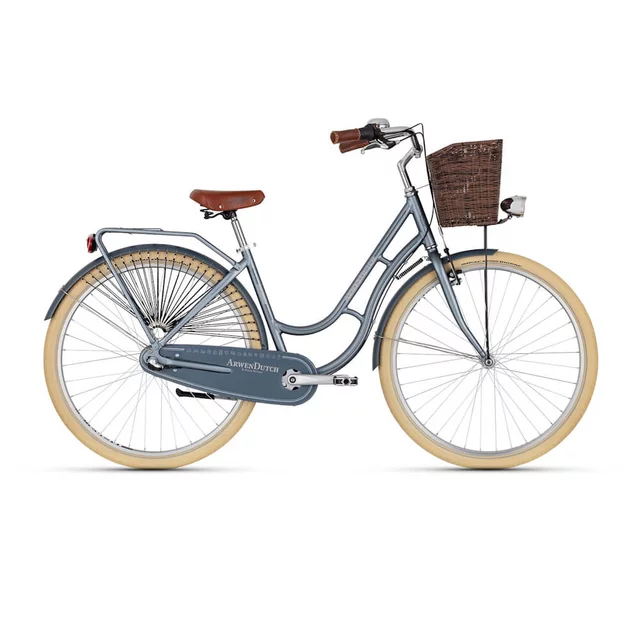 Mestský bicykel Kellys Arwen Dutch 28" - model 2026 - Rose Gold - Steel Blue