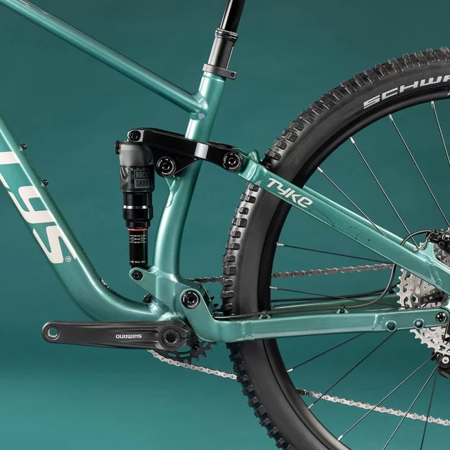 Celoodpružený bicykel KELLYS TYKE 50 29" - model 2026 - Emerald Green