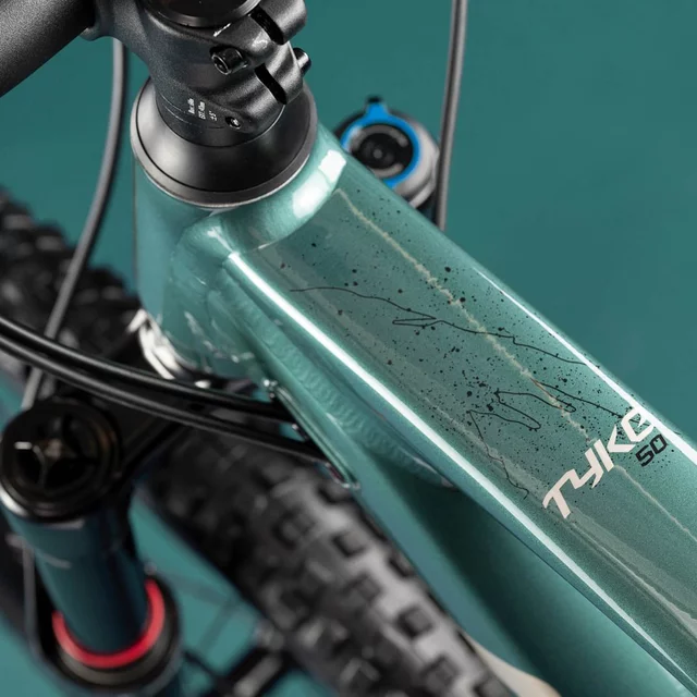 Celoodpružený bicykel KELLYS TYKE 50 29" - model 2026 - Emerald Green