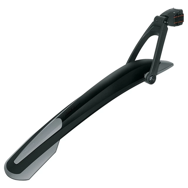 Zadný blatník na bicykel SKS X-Blade II 26-27,5" / 2,0-3,0" na sedlovku - čierno-šedá - čierno-šedá