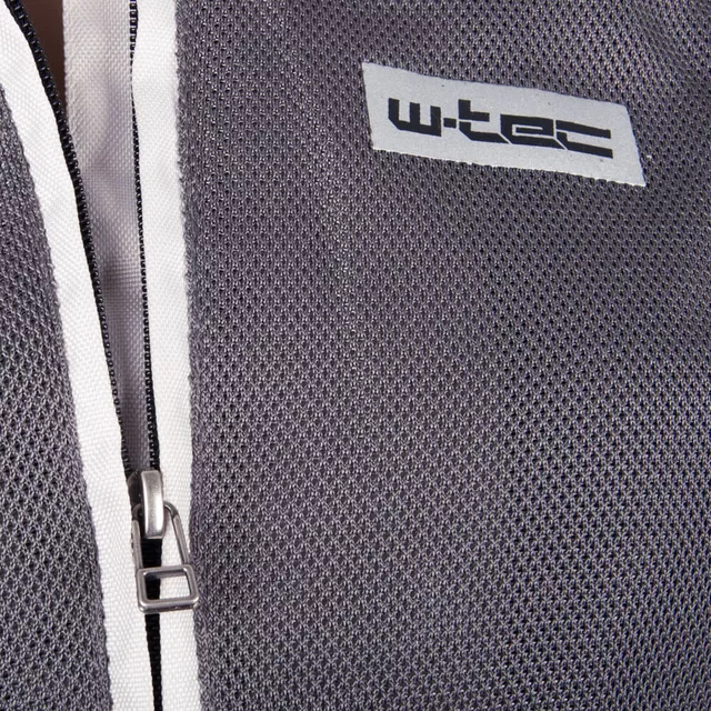 Dámska moto bunda W-TEC Lucina - 2. akosť - čierno-biela