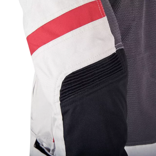 Dámska moto bunda W-TEC Lucina - 2. akosť - čierno-biela