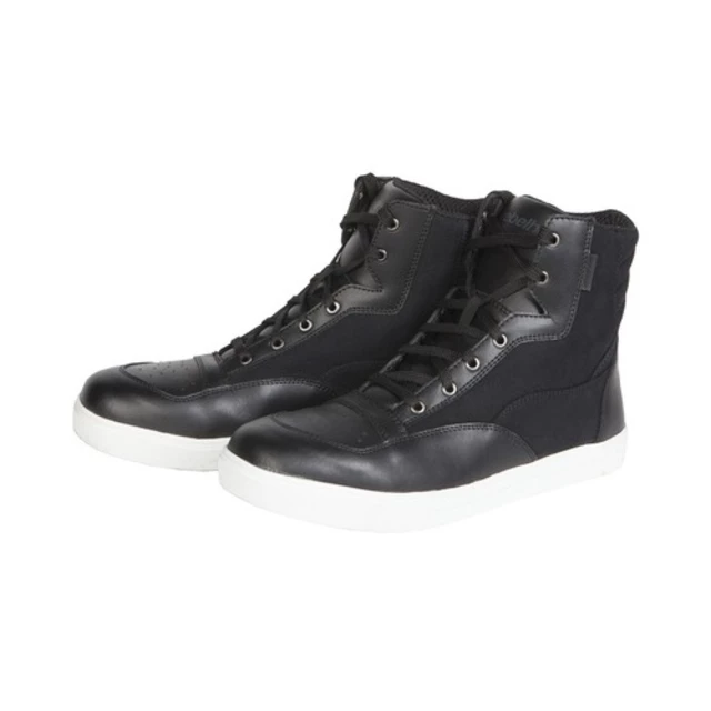 Moto topánky Rebelhorn Traffic Leather - čierna