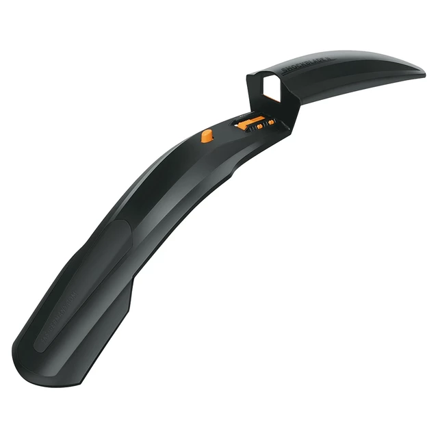 Predný blatník na bicykel SKS Shockblade II 26-27,5" / 2,0-3,0" do stĺpika vidlice - čierno-šedá - čierna