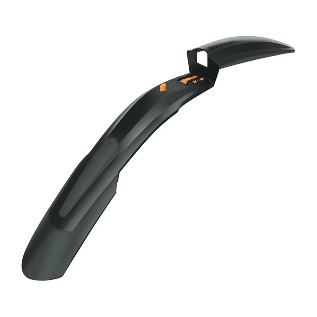 Predný blatník na bicykel SKS Shockblade II 27,5+", 28", 29" / 2,0-3,0" do stĺpika vidlice - čierno-šedá - čierna