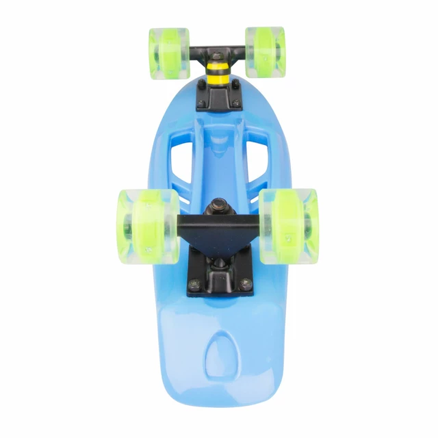 Pennyboard WORKER Bony 22" so svietiacimi kolieskami - zelená