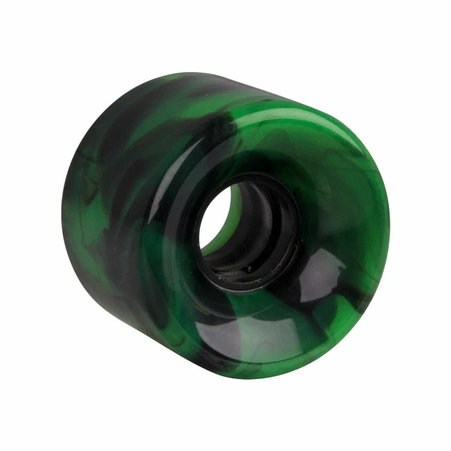Koliesko na pennyboard 60*45 mm - pestrofarebné - žltá - zelená