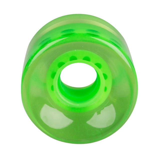 Priehľadné koliesko na pennyboard 60*45 mm - modrá