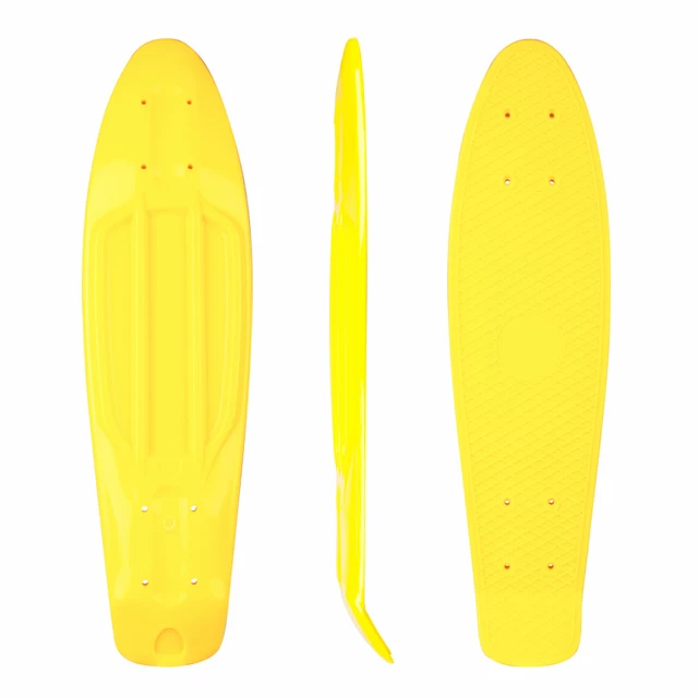 Doska pre pennyboard WORKER Spy 22.5*6" - oranžová - žltá