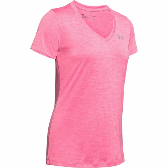Dámske funkčné tričko Under Armour Tech SSV Twist - Black